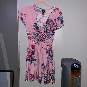 Pink Floral Dress